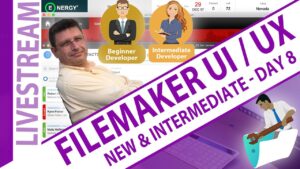 FileMaker UI-UX Design - iPad - Day 8 - Claris FileMaker UI UX Day 8 - FileMaker Livestream